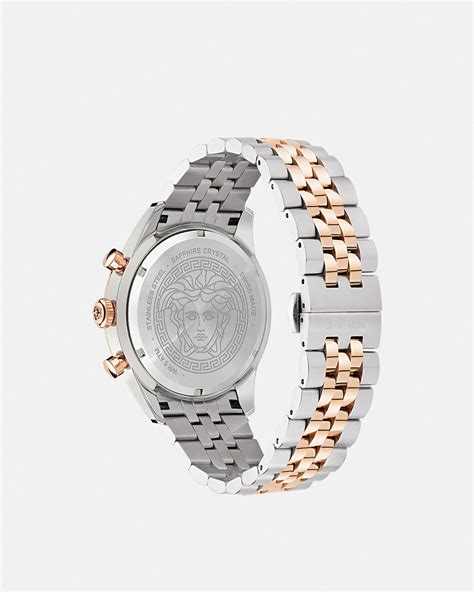 versace uhr gold silber|macy's versace.